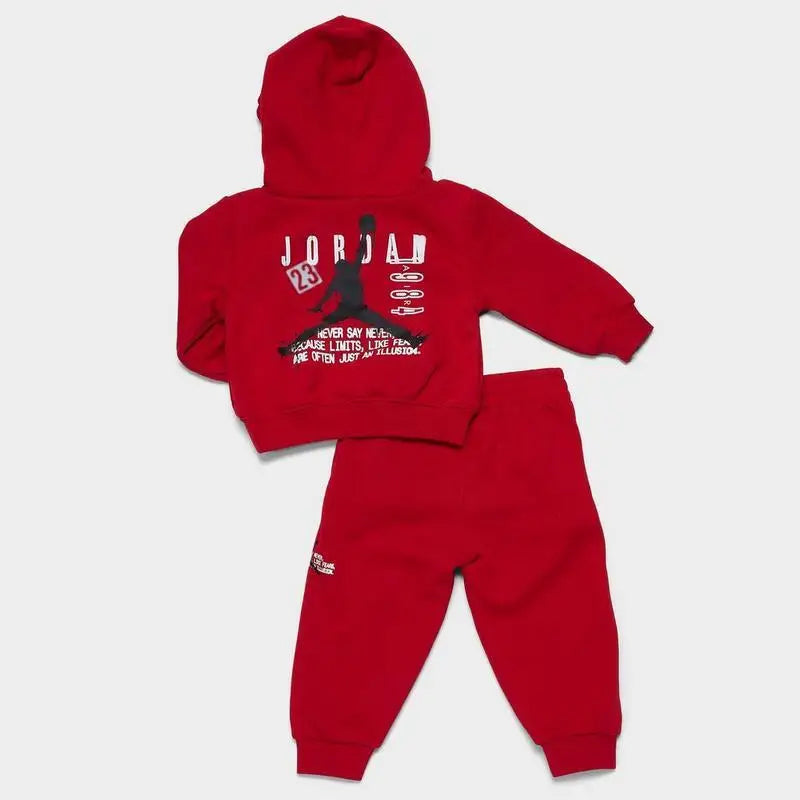 Jordan | Infant Jordan Jumpman Stamp Pullover Hoodie and Jogger Pants Set