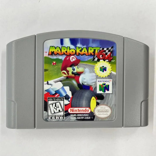 Hot Selling Paper Mario N64 US Version 64-bit Console Video Game Cassettes Super Smash Bros N64 Game Children Top Birthday Gift